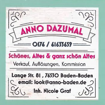 Foto Unser Partner für Haushaltsauflösungen & Antiquitäten in Baden-Baden