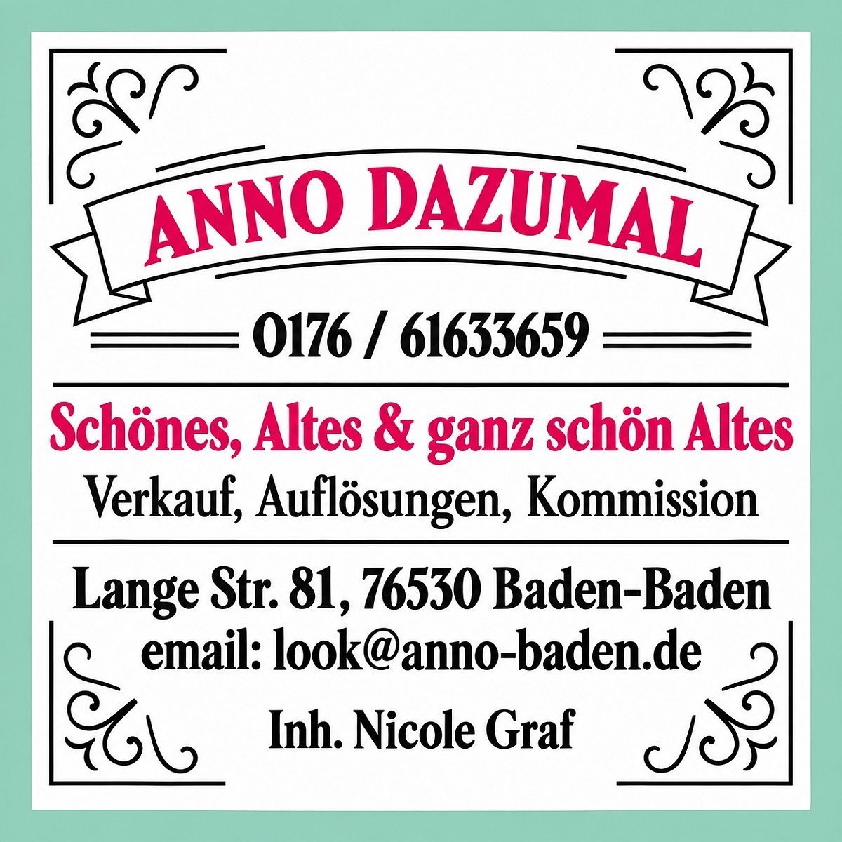 Foto Unser Partner für Haushaltsauflösungen & Antiquitäten in Baden-Baden, Rastatt, Gaggenau und Ettlingen