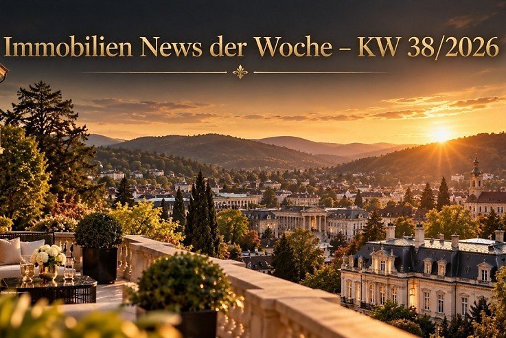 Foto Immobilienmarkt Baden-Baden aktuell: Was steigende Bauzinsen, die neue Zinsentscheidung der EZB und die Preisentwicklung im September 2026 für Eigentümer, Käufer und Verkäufer bedeuten. Foto Immobilienmarkt Baden-Baden aktuell: Was steigende Bauzinsen, die neue Zinsentscheidung der EZB und die Preisentwicklung im September 2026 für Eigentümer, Käufer und Verkäufer bedeuten.